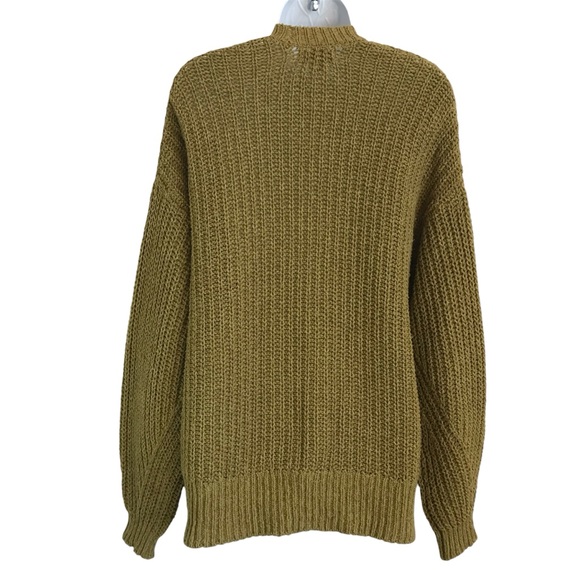 🔴 4/$15 Ava & Viv Women’s size 14W Target 🎯 Brand Green Open Textured Cardigan - Picture 2 of 11